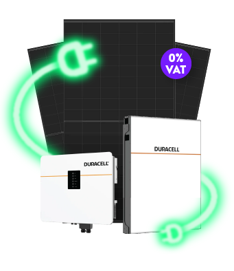 Duracell Solar PV System With Battery Storage